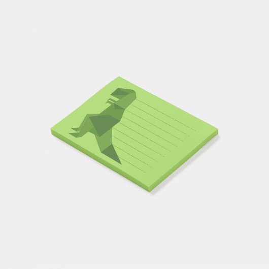 T-Rex origami Post-it® Notes (Schuin)