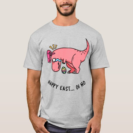 T-Rex Pasen Worsteling Shirt (Voorkant)