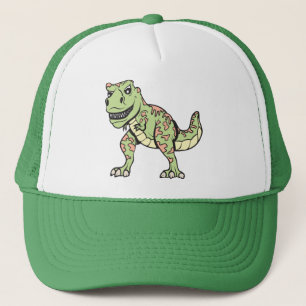 T-rex!  Personaliseerbaar! Trucker Pet