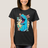 T Rex Pi Rex Dinosaur Pi Day T-shirt (Voorkant)