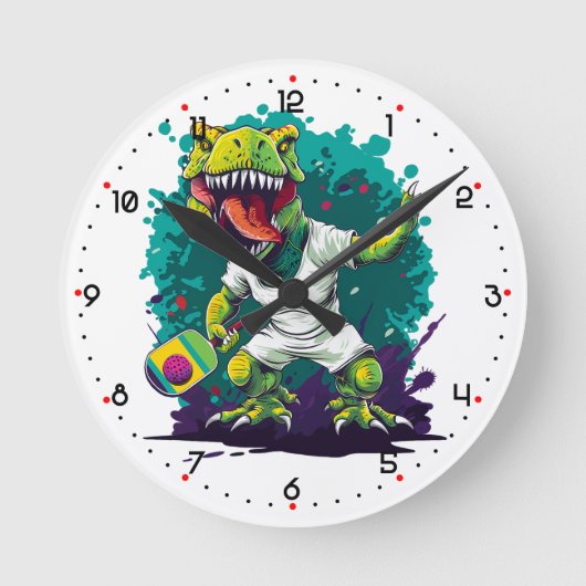T-Rex Pickleball Ronde Klok (Voorkant)