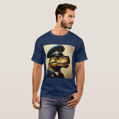 T Rex Politieman T-shirt (Voorkant volledig)