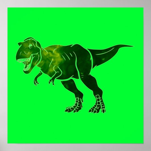 T-Rex Poster (Voorkant)