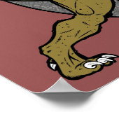 t-Rex Poster Regels (Hoek)