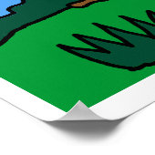 T-Rex Poster!! Rij 24x32!!! Poster (Hoek)