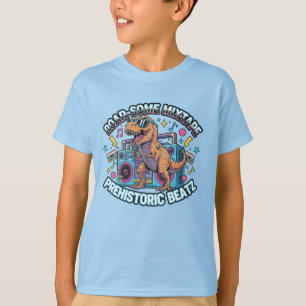 T-Rex Prehistorische Roarsome Kids Mixtape T-shirt