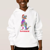 T Rex Psychedelische Dinosaurus kerstmis