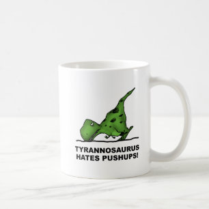 T-Rex Pushups Grappige Mok