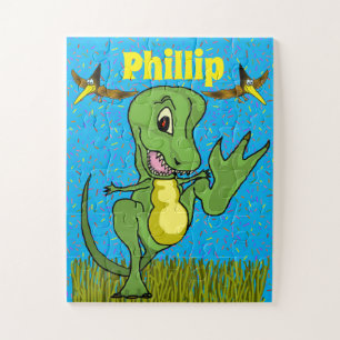 T-Rex Puzzle Legpuzzel