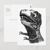 T-Rex Rage Meme - Briefkaart (Voorkant / Achterkant)