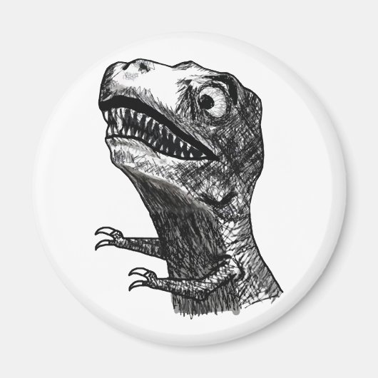 T-Rex Rage Meme - Magneet (Voorkant)