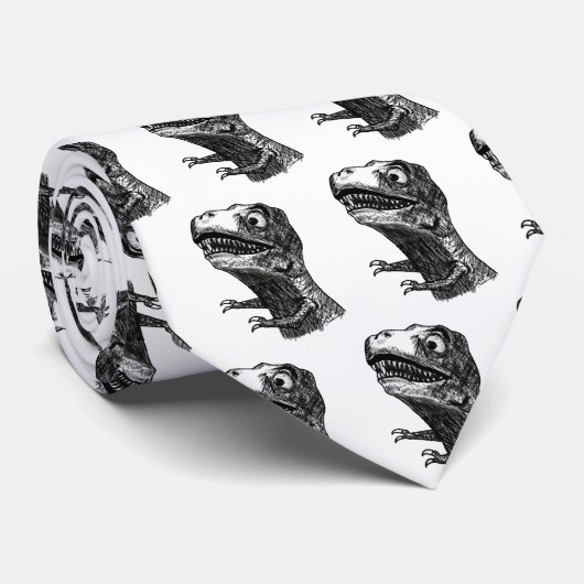 T-Rex Rage Meme - Stropdas (Opgerold)