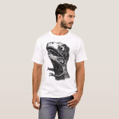 T-Rex Rage Meme - T-Shirt (Voorkant volledig)