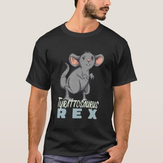 T Rex Rat T-shirt (Voorkant)