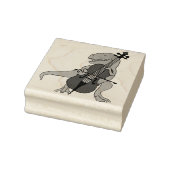 T-Rex rechtopstaande bas Rubberstempel (Stempel)