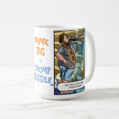 T-Rex Reflectie: Denk Grote Chomp Groter Koffiemok (Voorkant rechts)