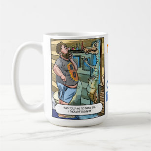 T-Rex Reflectie: Denk Grote Chomp Groter Koffiemok