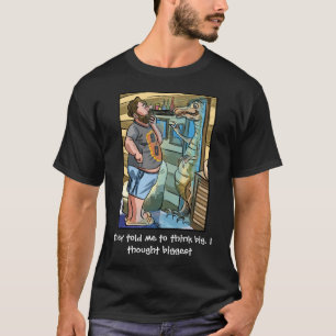 T-Rex reflectie: denk groter dan groot T-shirt