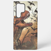 T-Rex, Reptiel Trias Uitgestorven Evolutie Dinosau Samsung Galaxy Hoesje (Achterkant)