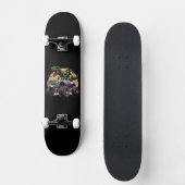 T Rex Riding Monster Truck Persoonlijk Skateboard (Voorkant)
