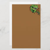 T Rex Rips Briefpapier (Voorkant / Achterkant)