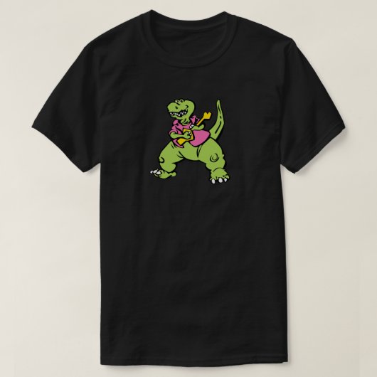 T-Rex Rocks! T-shirt (Design voorkant)
