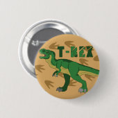 T-Rex Ronde Button 5,7 Cm (Voorkant /achterkant)