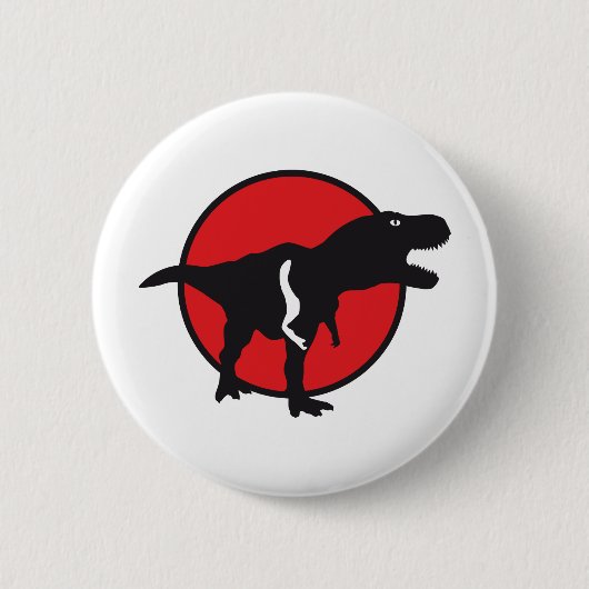 T-rex Ronde Button 5,7 Cm (Voorkant)