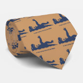 T-Rex-rugslag Stropdas (Opgerold)