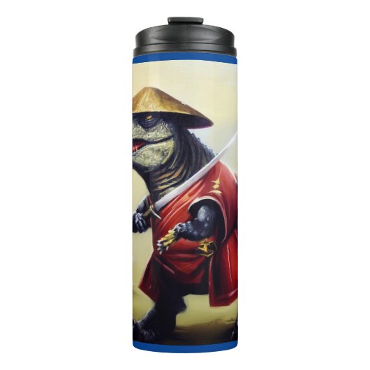 T Rex Samurai Thermosbeker (Voorkant)