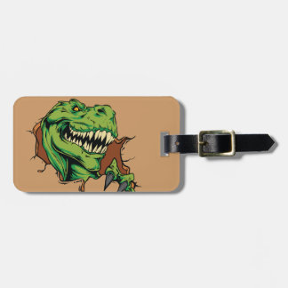 T Rex Scheurt Bagagelabel