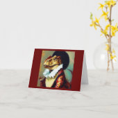 T Rex Shakespeare Kaart (Gele Bloem)