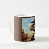 T Rex Sheriff Koffiemok (Voorkant links)