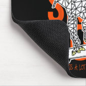 T-rex Skate Roar Grappige Schets Tekening Dinosaur Muismat (Hoek)