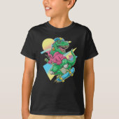 T-Rex Skateboarder T-shirt (Voorkant)