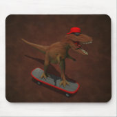 T Rex Skateboarding Muismat (Voorkant)