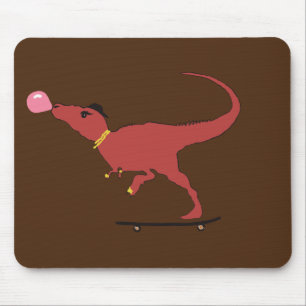 T-rex-skater Muismat