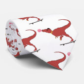 T-rex-skater Stropdas (Opgerold)