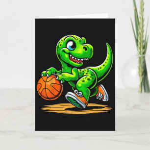 T-rex Skelet Speler Dinosaurus  Kaart