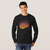 T-Rex Skeleton Botten Paleontoloog Fossil di T-shirt (Voorkant volledig)
