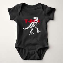 T-rex Skeleton Romper