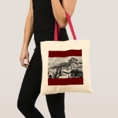 T-Rex Skeletpotlood Tote Bag (Voorkant (product))