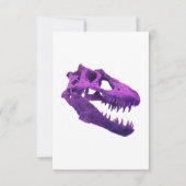 T-Rex Skull Dino Bones Fossil Dinosaur Tyrannosaur Bedankkaart (Voorkant)