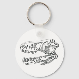 T-Rex Sleutelhanger schedel