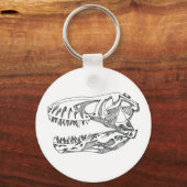 T-Rex Sleutelhanger schedel (Voorkant)