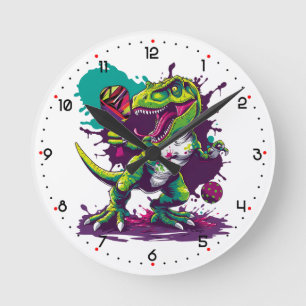 T-REX SMASH O'CLOCK Pickleball Ronde Klok