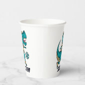 T-Rex Soccer Player-poorten Papieren Bekers (Rechts)