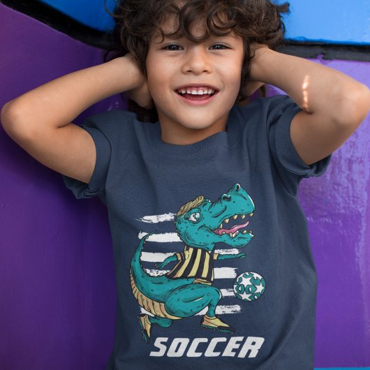 T-Rex Soccer Player Sports T-Shirt