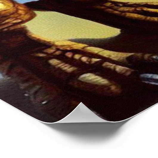 T Rex Space Opera Hero Poster (Hoek)