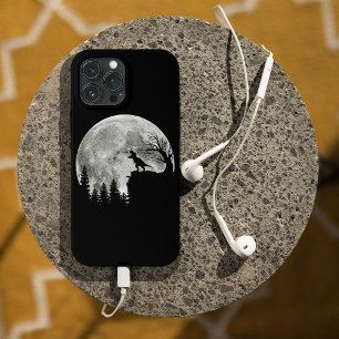 T Rex staande op berg maanlicht Halloween Case-Mate iPhone Case
